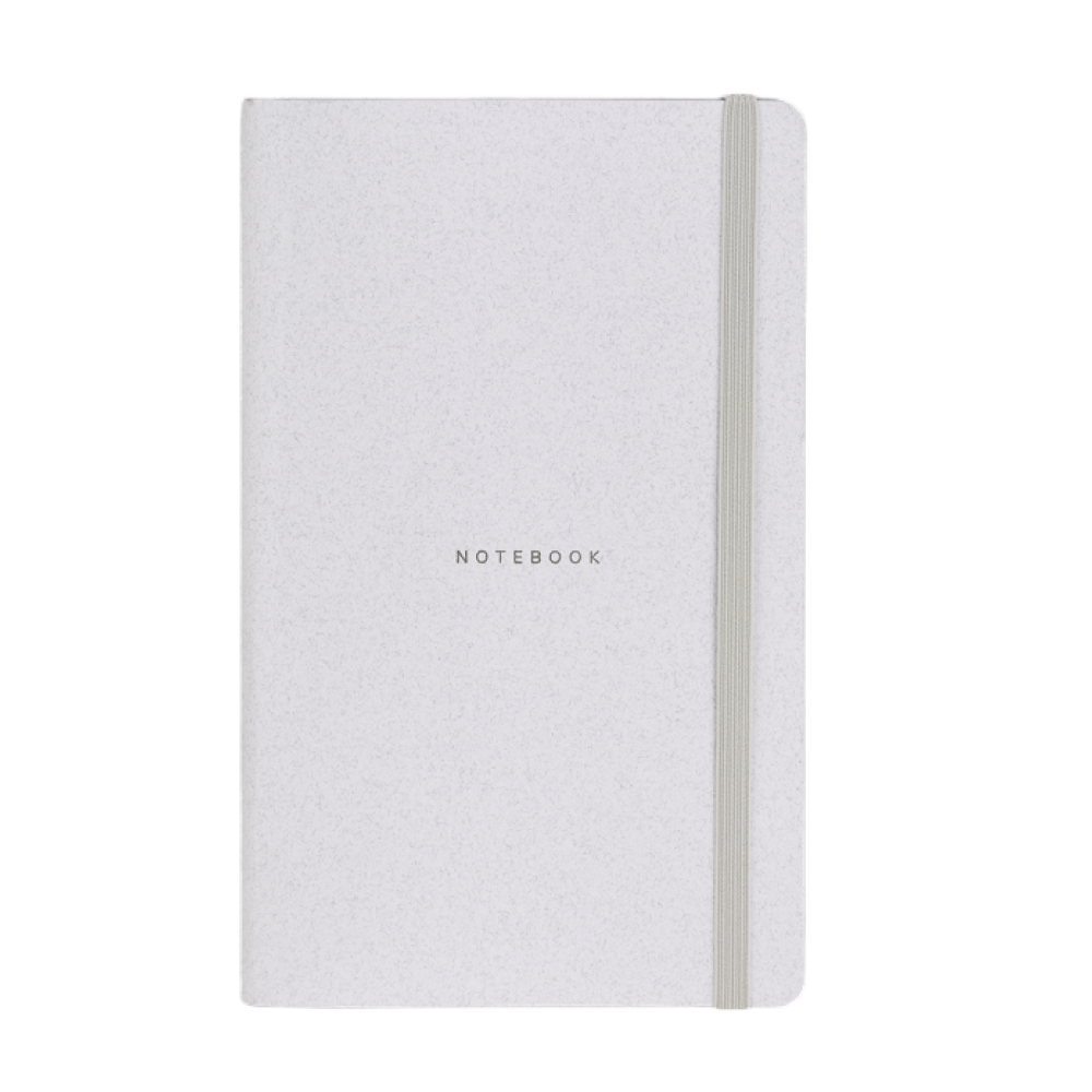 Блокнот "Wool & cotton", А5, 96 листов, линейка, белый