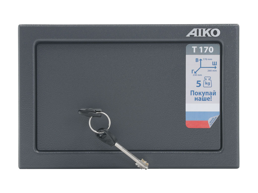 Сейф мебельный AIKO T-170 KL, 170x260x230 мм - 5
