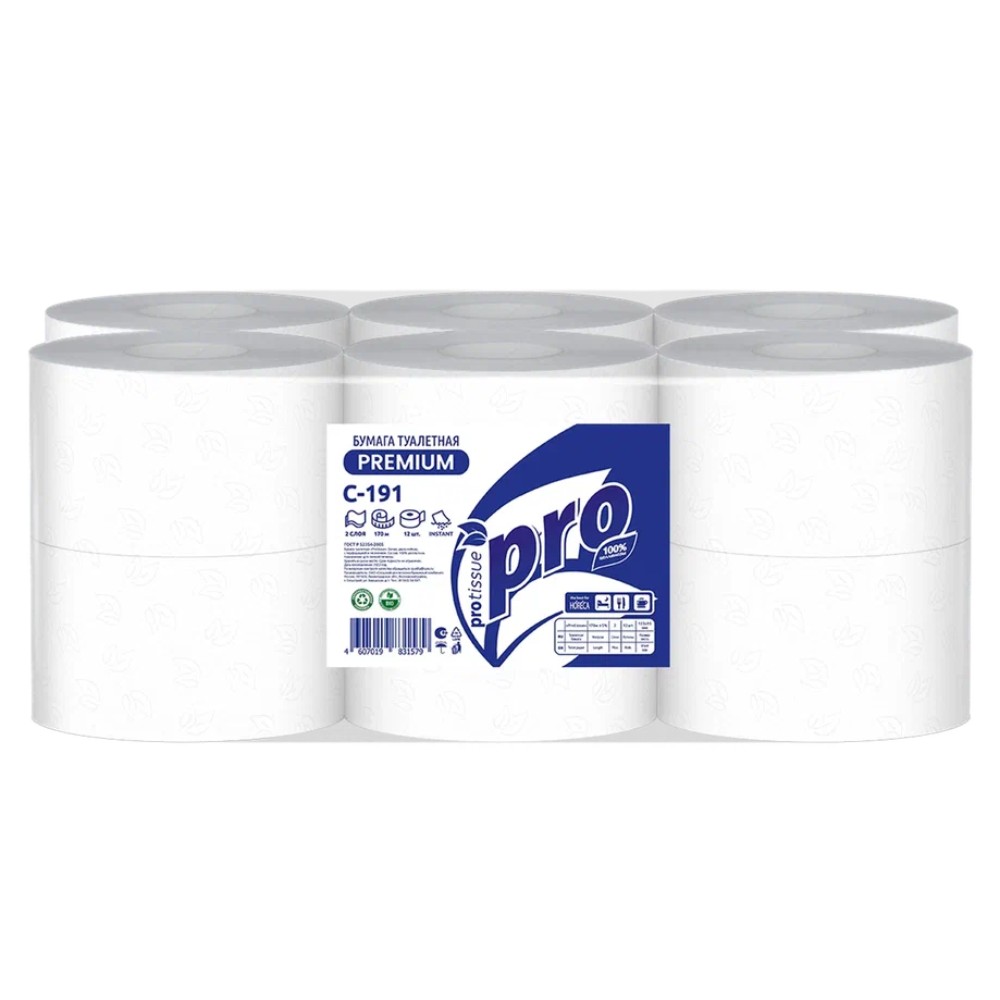 Бумага туалетная  PROtissue 170м