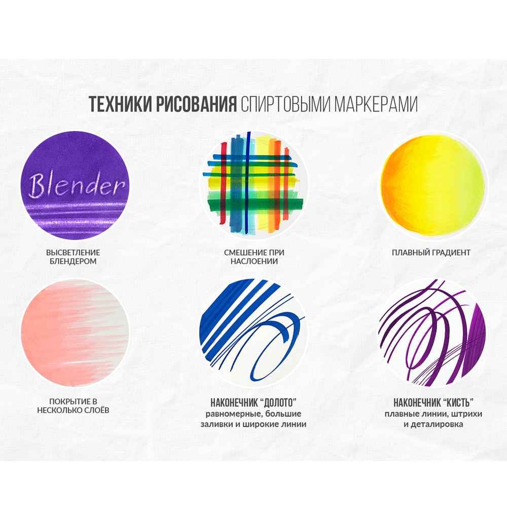 Маркер перманентный двусторонний "Sketchmarker Brush", BR64 лев - 6