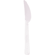Пластиковый нож одноразовый премиум, 17 см