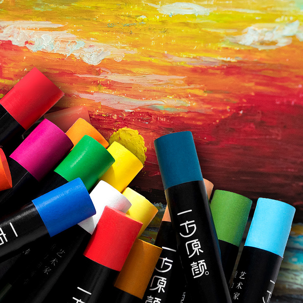 Пастель масляная Himi "Original paint", 24 цвета - 2