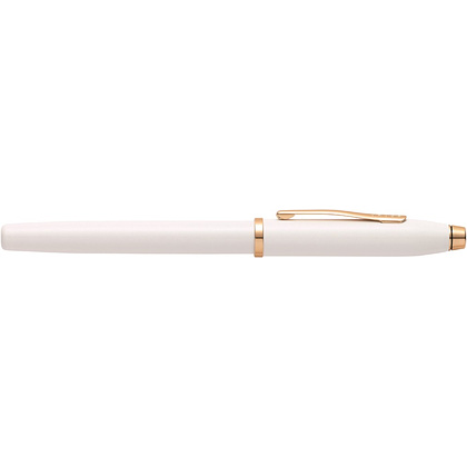 Ручка перьевая Cross "Century II Pearlescent White Lacquer", M, синий, жемчужный, розовое золото, патрон черный - 2