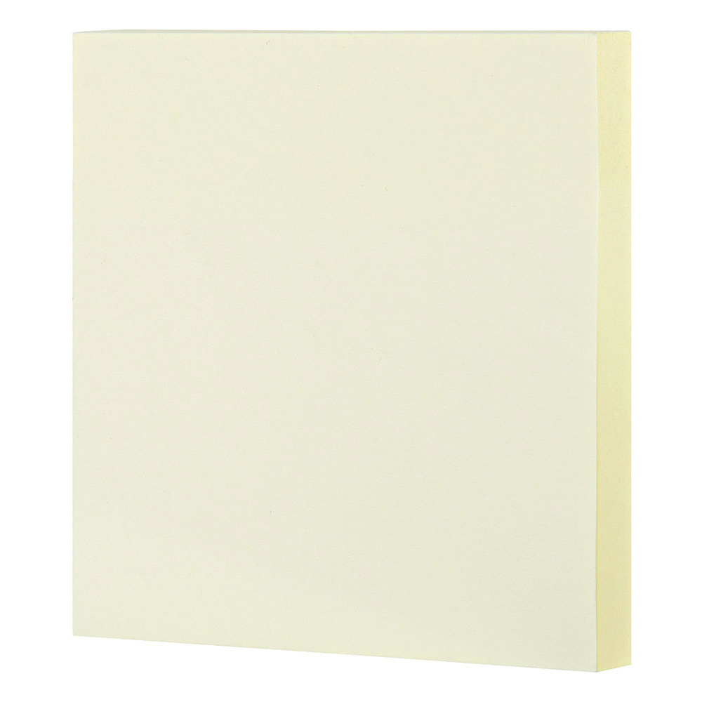 Бумага для заметок на клейкой основе "Deli", 76x76 мм, 100 листов, желтый - 3