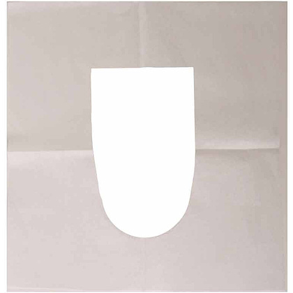 Покрытия бумажные индивидуальные на унитаз, 100 шт/упак - 2
