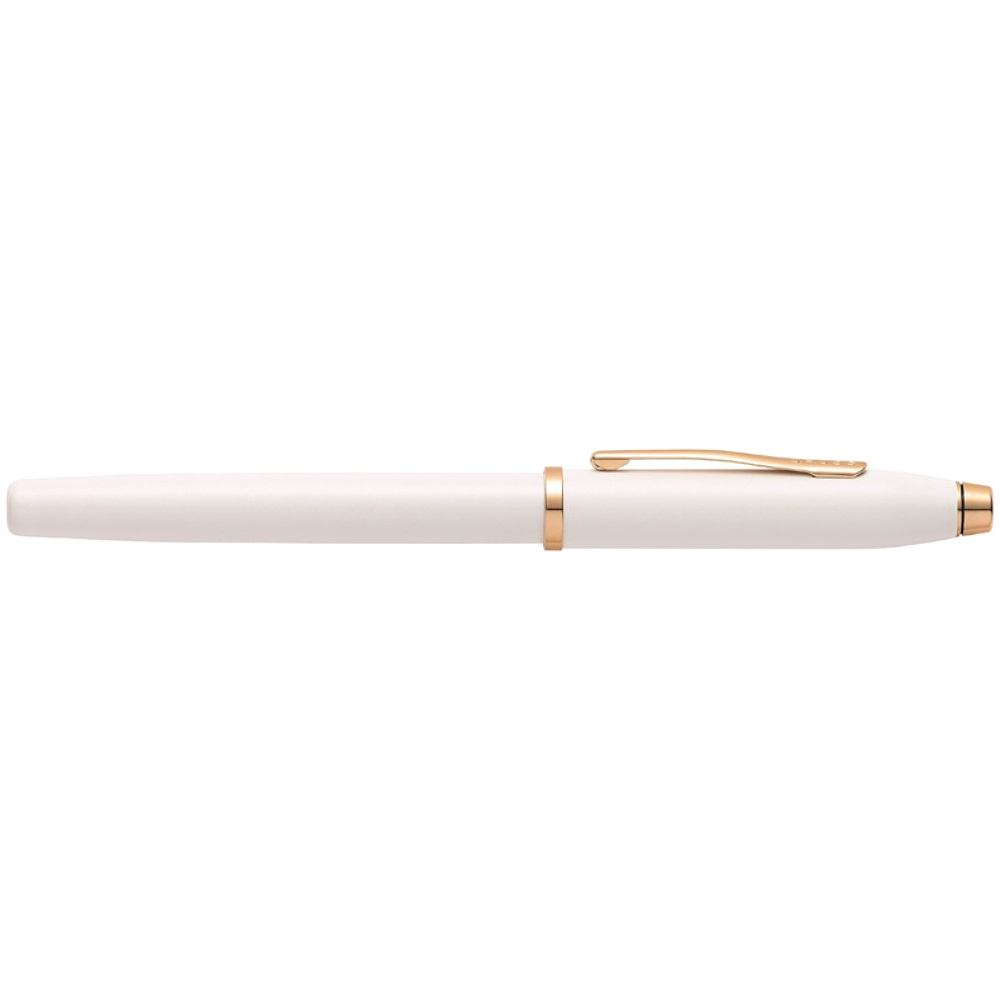 Ручка перьевая Cross "Century II Pearlescent White Lacquer", M, синий, жемчужный, розовое золото, патрон черный - 2