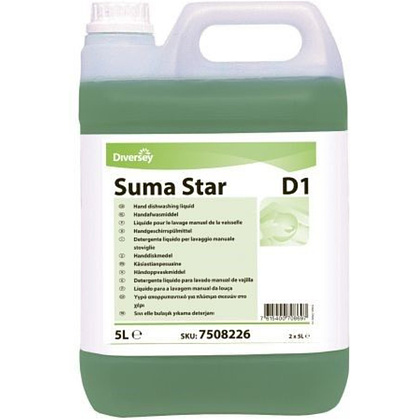 Средство для ручного мытья посуды "Suma Star D1"
