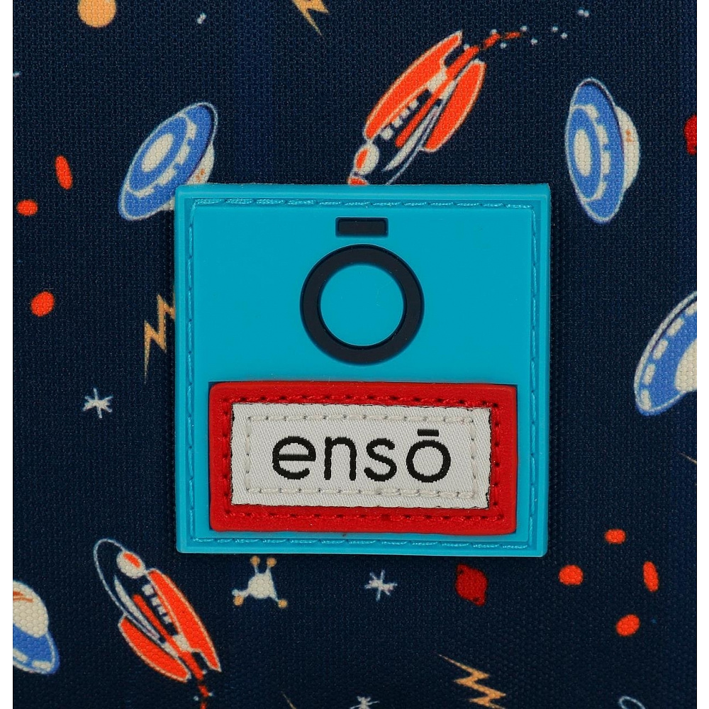 Мешок для обуви Enso "Outer space", 34x27 см, полиэстер, синий, черный - 4