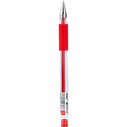 Ручка гелевая "Daily", 0.5 мм, прозрачный, стерж. красный - 2