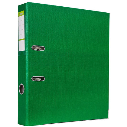 Папка-регистратор "Yesли: ПВХ ЭКО", A4, 50 мм, зеленый