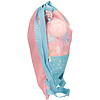 Мешок для обуви Enso "Keep the oceans clean", 46x35 см, полиэстер, голубой, розовый - 3