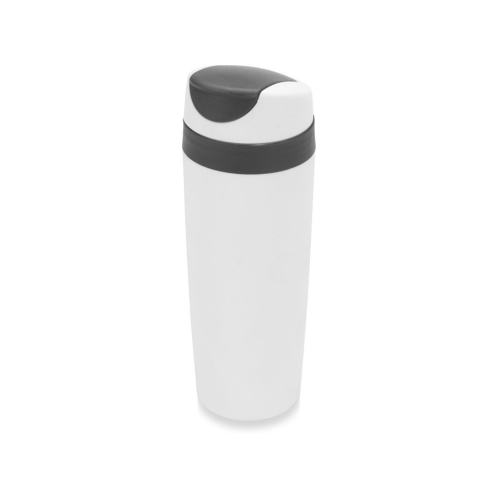 Кружка термическая "Лайт", 450 мл, пластик, белый, серый