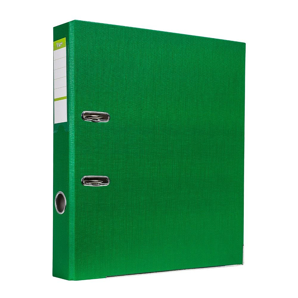 Папка-регистратор "Yesли: ПВХ ЭКО", A4, 50 мм, зеленый